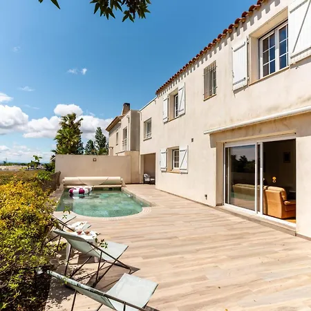 12-guest Private Pool Near Beziers *